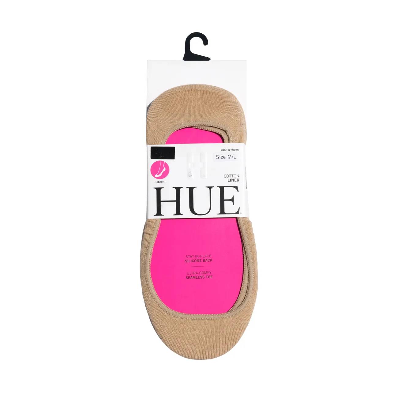 Hue Women's Hidden Cotton Liners-2 Pack
