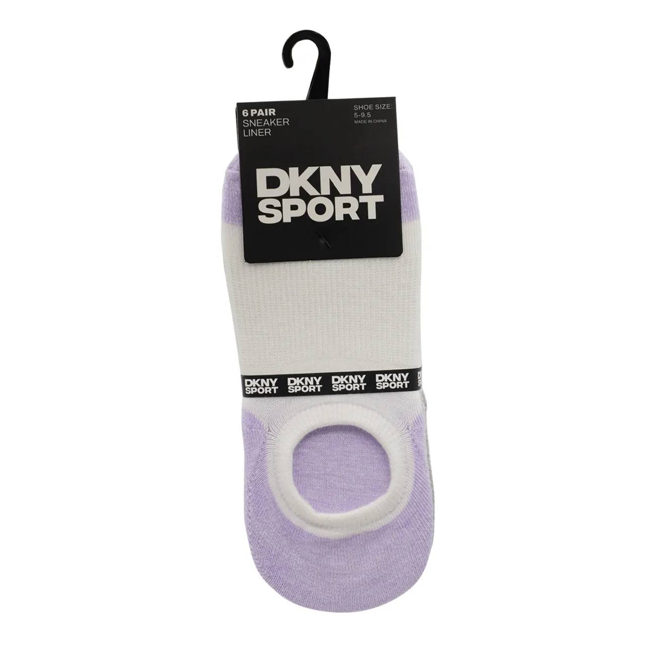 DKNY Women's 6 Pack Liner Socks