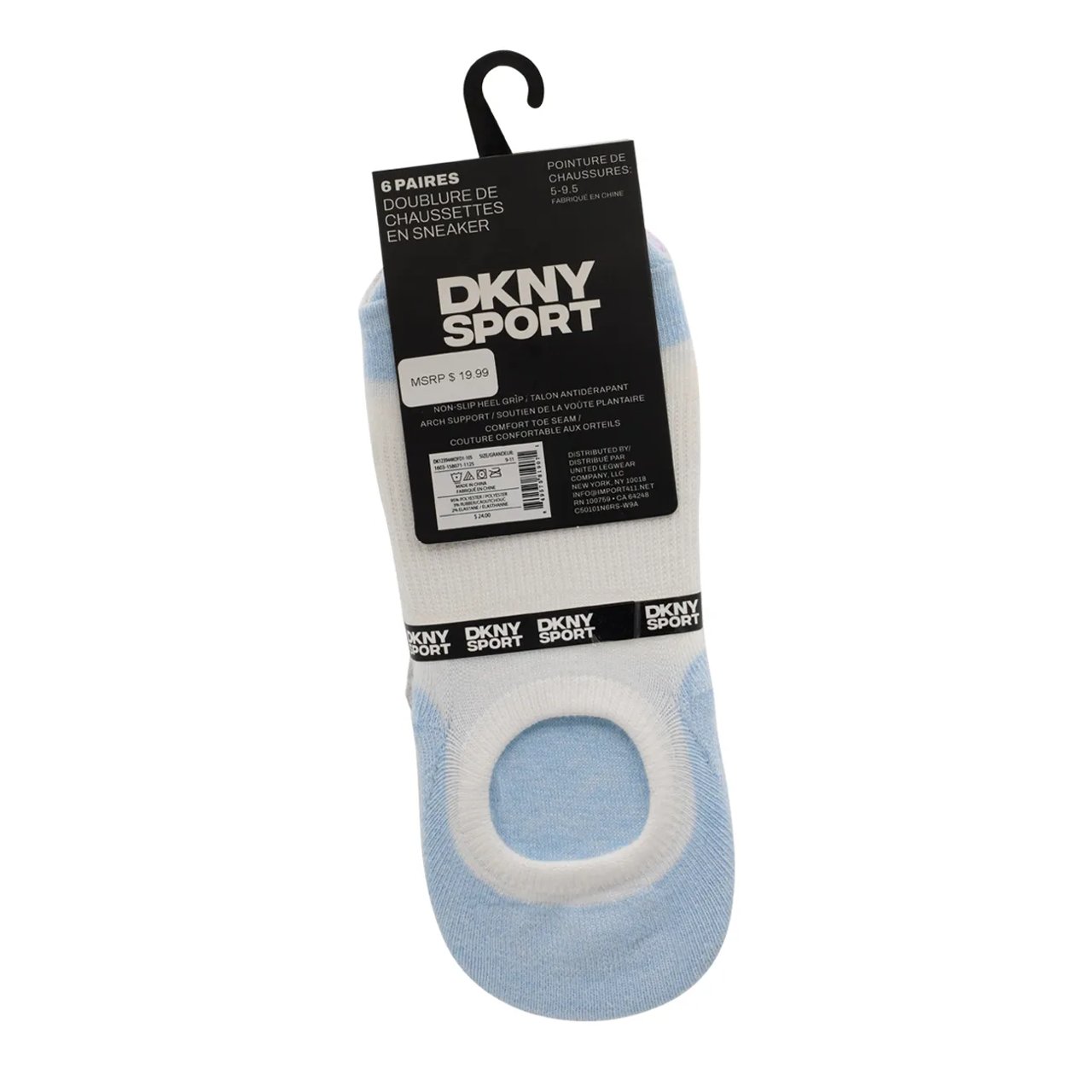Women's 6 Pack Liner Socks