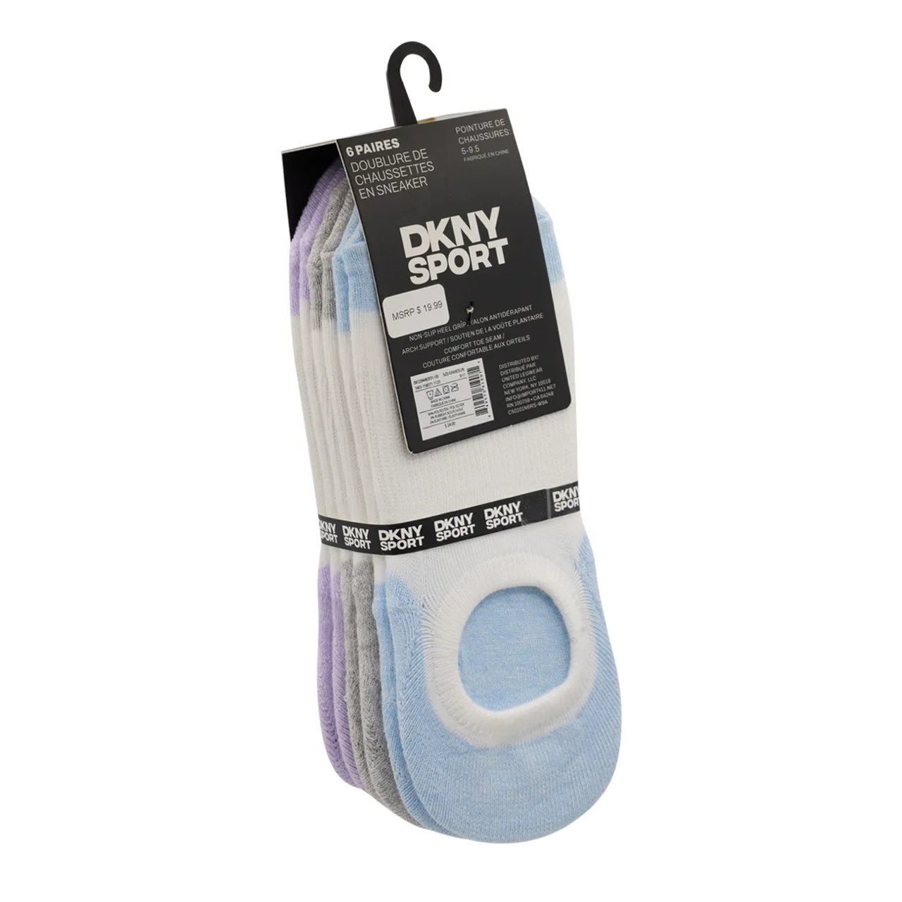 Women's 6 Pack Liner Socks