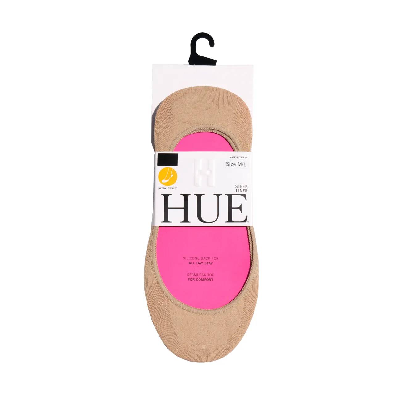 Hue Women's No Show Liners - 2 Pack