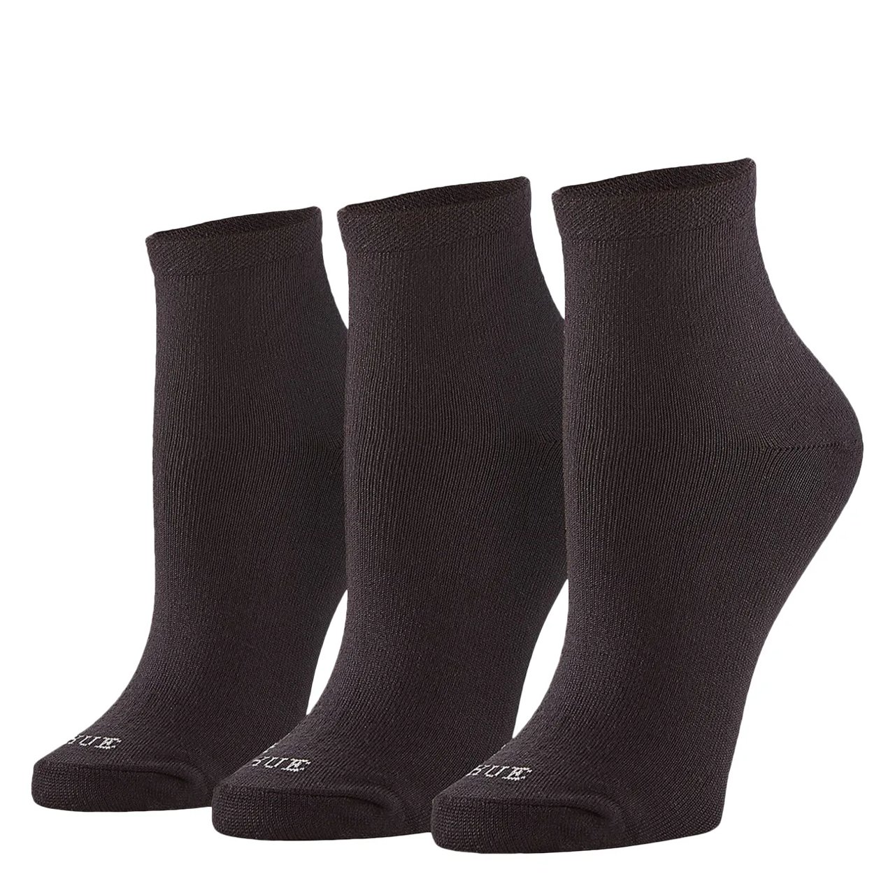 Women's Super Soft Cropped 3 Pair Pack Sock
