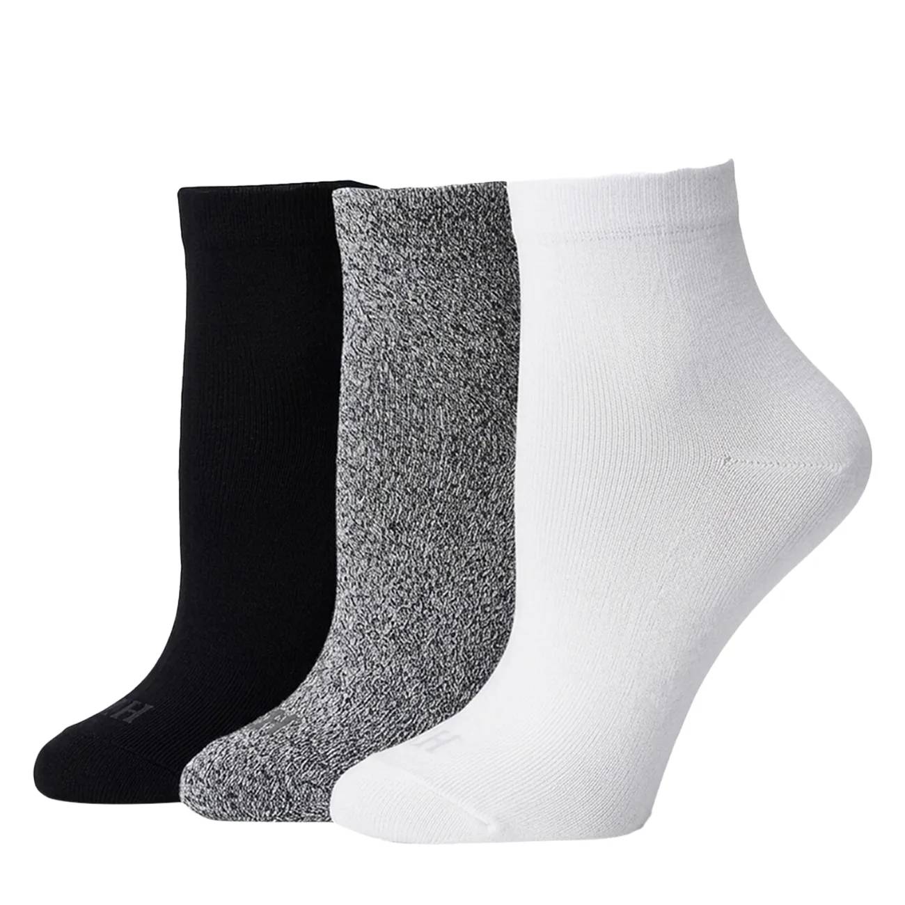 Hue Women's SS Cropped 3 Pairs Pack Socks