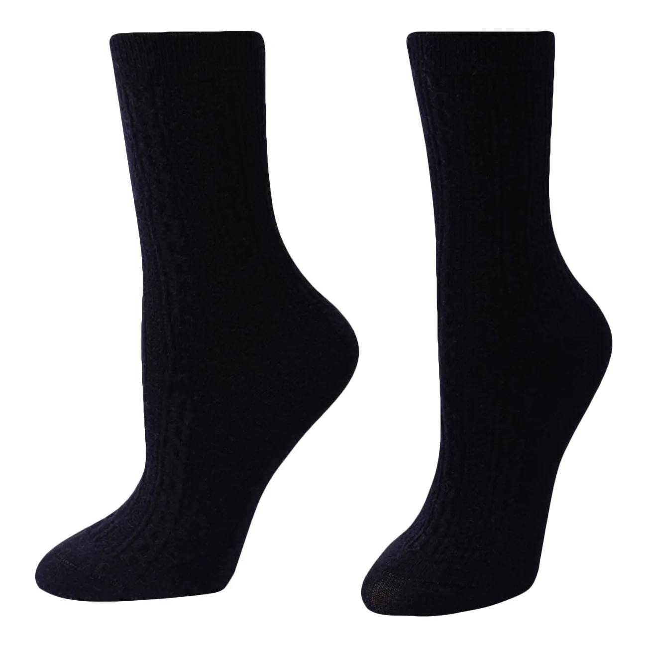 Women's Cable Crew Socks