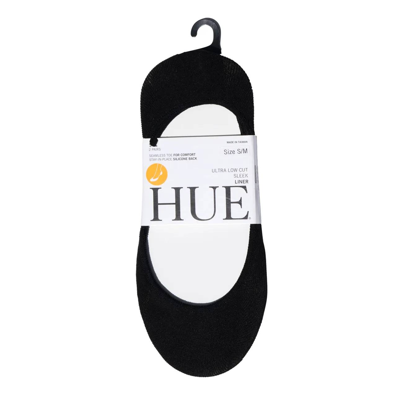 Hue Women's Ultra Low Cut Liner Socks - 2 Pack