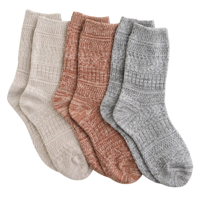 Women's 3-Pack Soft Cabin Crew Socks