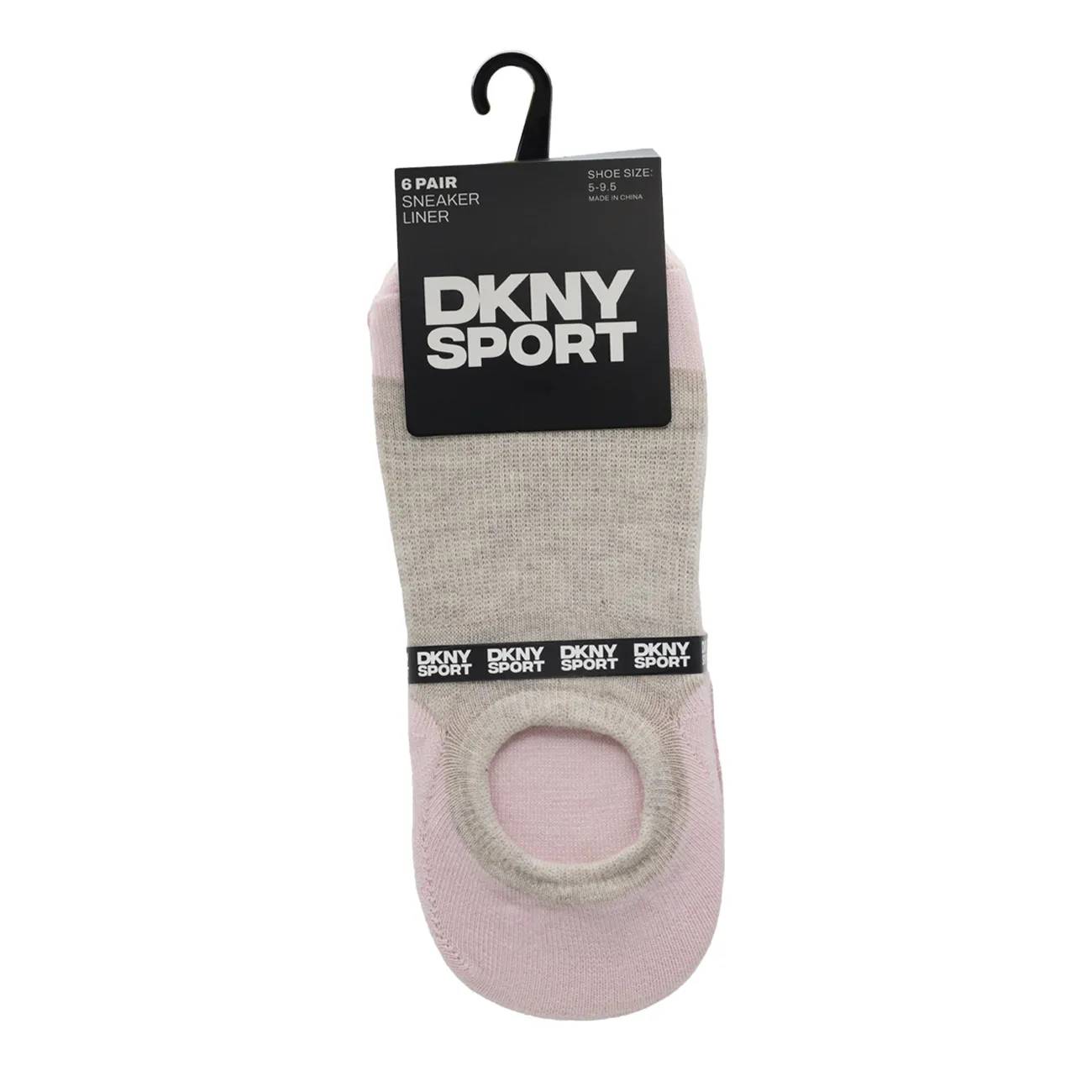 DKNY Women's 6 Pack Liner Socks