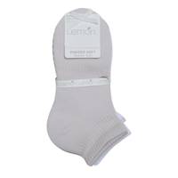 Women's Full Terry Powder Cushion Quarter 3 Pack RED view