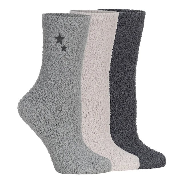 3pk Cozy Crew Buff Socks