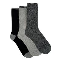 Women's Cable Knit Size 3 Bast Soc CHARCOAL/ASSORTED view