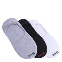 Women's 3 Pack Super Soft Sneaker Liner Socks BLACK MULTI view