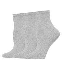 Women's Sleek Sock 3-Pair Pack GREY view