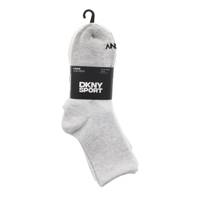 Women's 6 Pack Low Crew Socks GREY/WHITE view