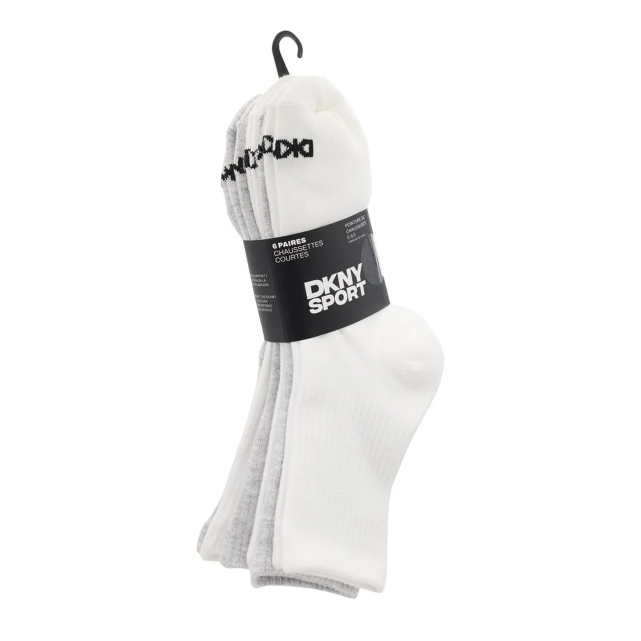 Women's 6 Pack Low Crew Socks