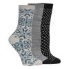 3PK Crew Socks DARK MOSS view