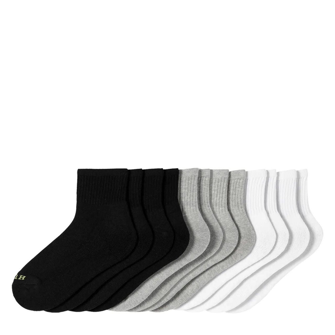 Women's 6 Pack Quarter Socks