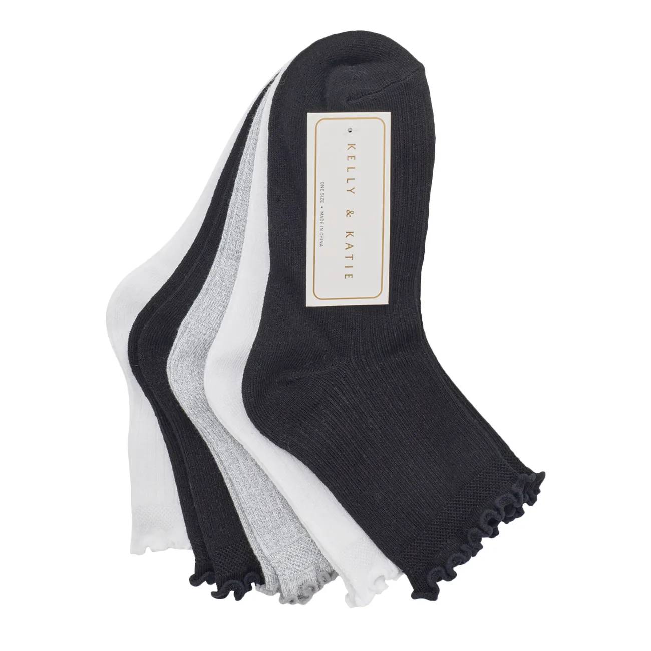 Women's Lettuce Ankle 5-Pack Socks