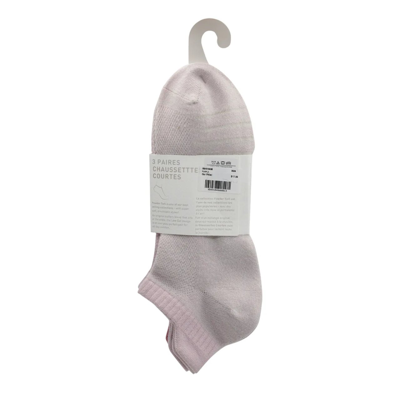 Women's 3-Pack Stratus Powder Ankle Socks