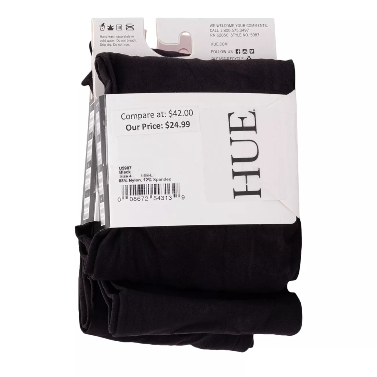 Women's Opaque Control Top Tights 2 Pack