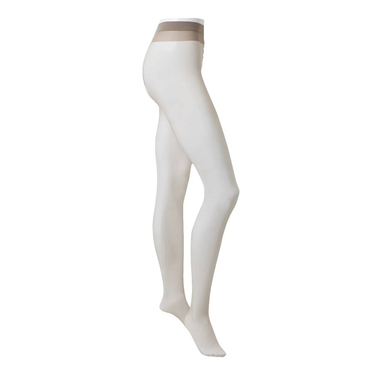 Silks Women's 20 Denier Run-Resistant All-Sheer-To-Waist Pantyhose with Sandlefoot (C)