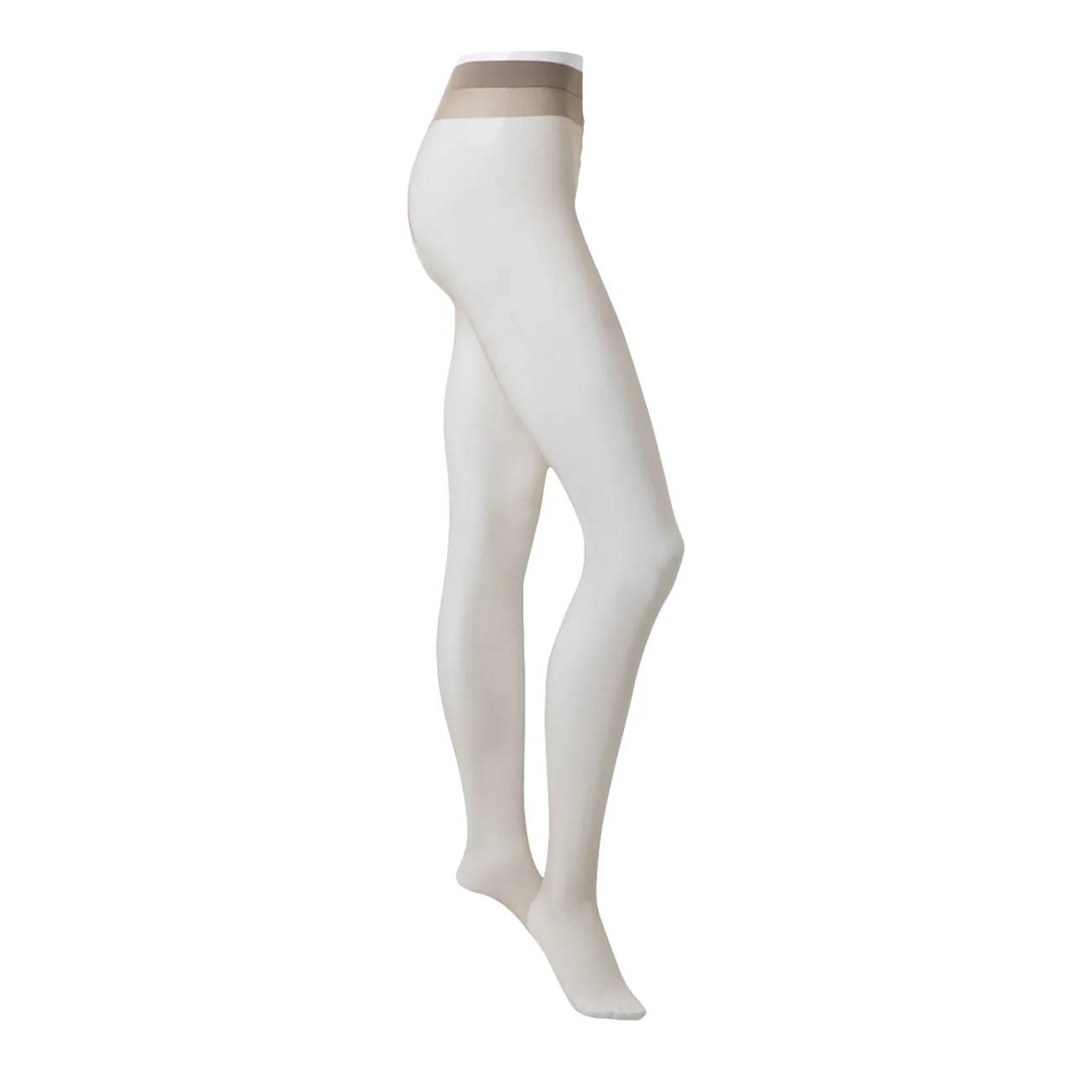 Silks Women's 20 Denier Run-Resistant All-Sheer-To-Waist Pantyhose with Sandalfoot (D)