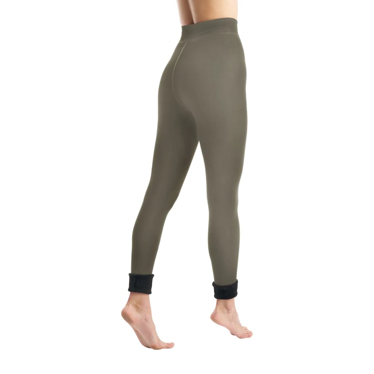 Women's 1PK Lightweight Faux Fur Lined Leggings