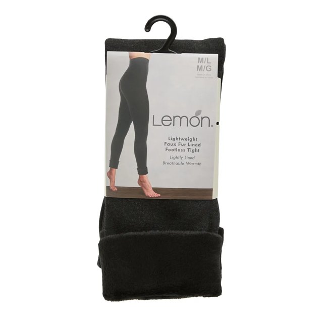 Women's 1PK Lightweight Faux Fur Lined Leggings