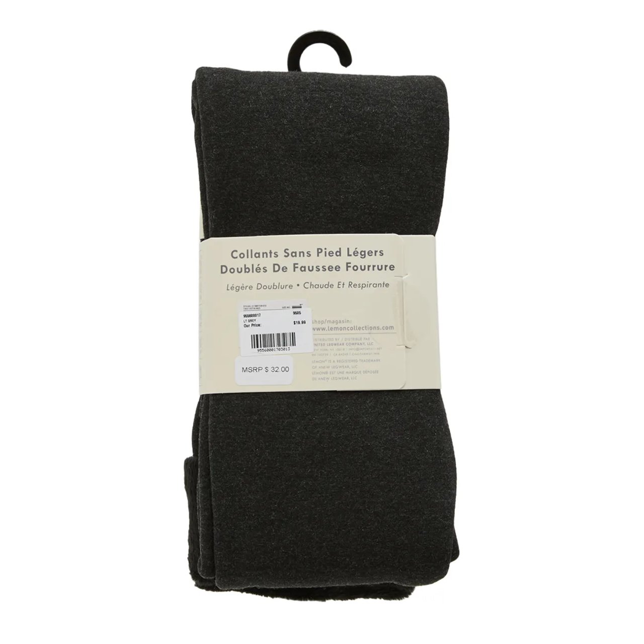 Women's 1PK Lightweight Faux Fur Lined Leggings