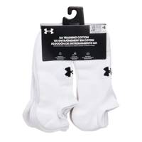 Men's Training 6PK No Show Socks WHITE view