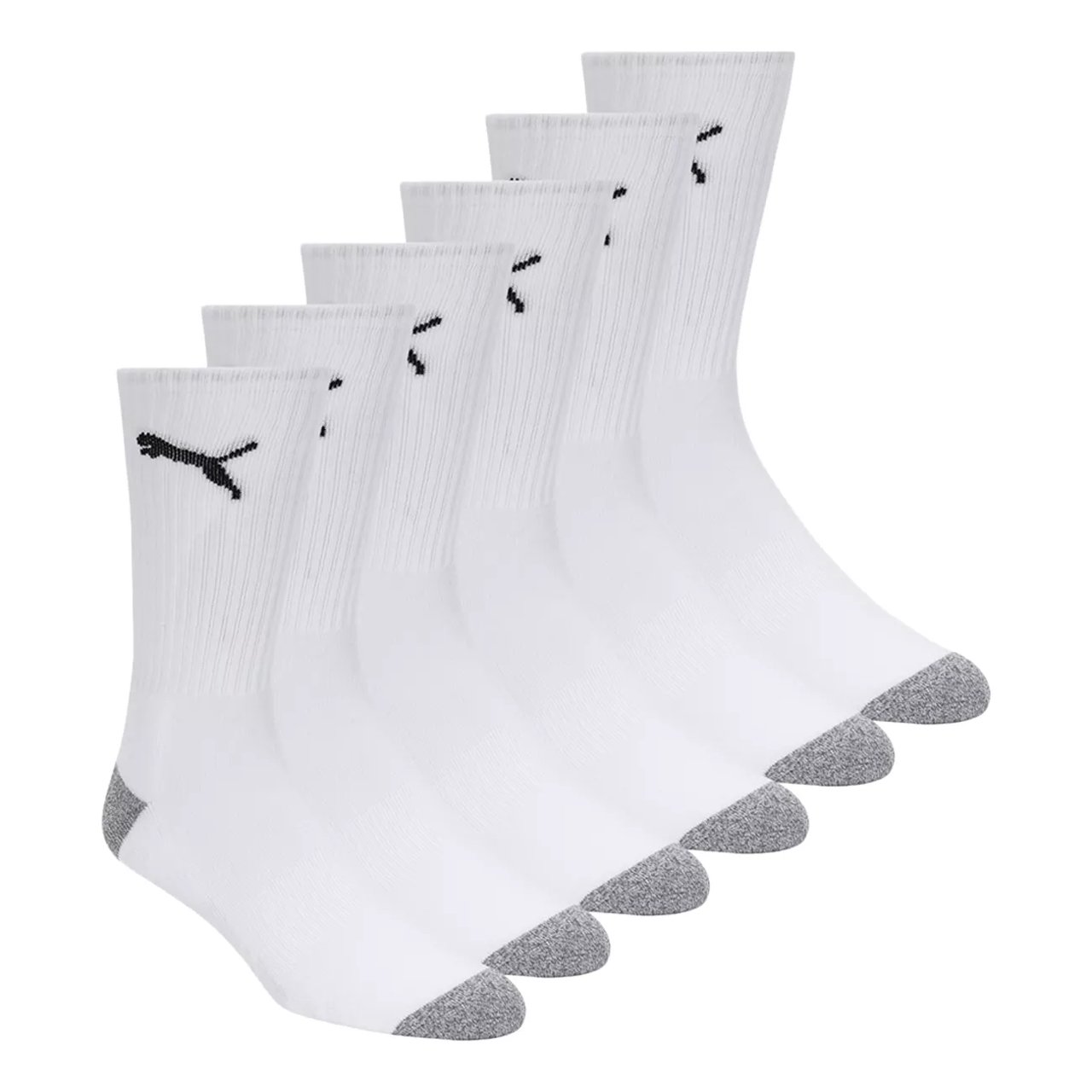 Men's 6-Pack CoolMax Crew Socks
