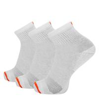 Men's Quart Socks 6-PK WHITE view