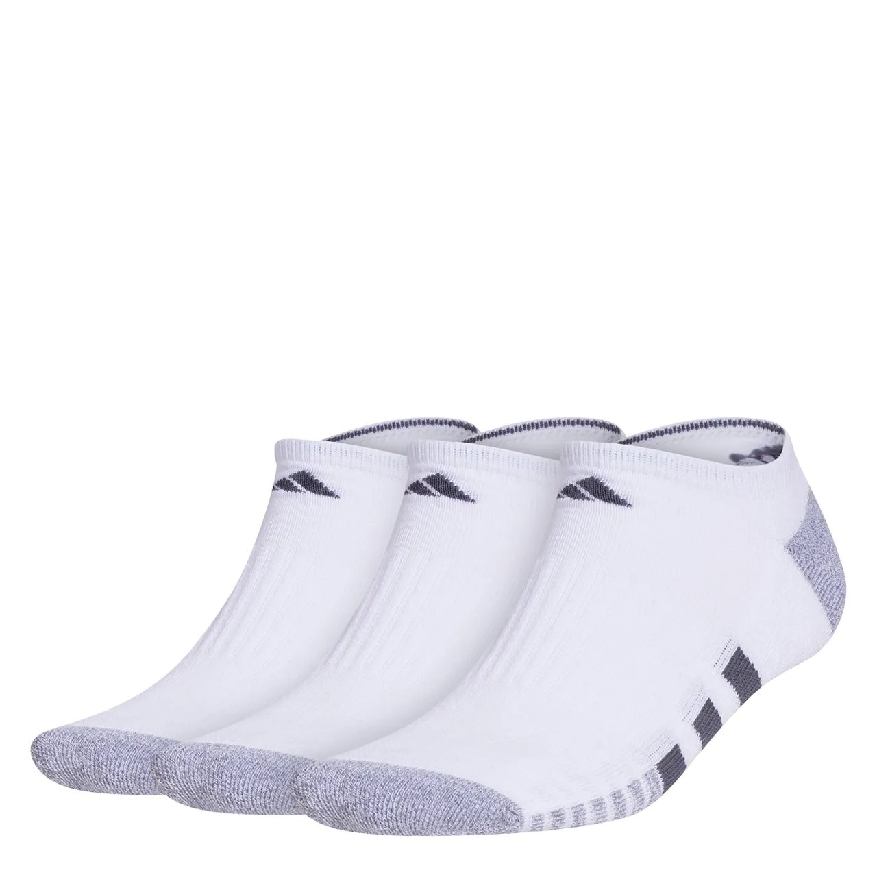 Men's Cushioned 3-Pack No Show Socks