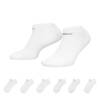 Men's 6-Pack Everyday Cushion No Show Socks White/Black view