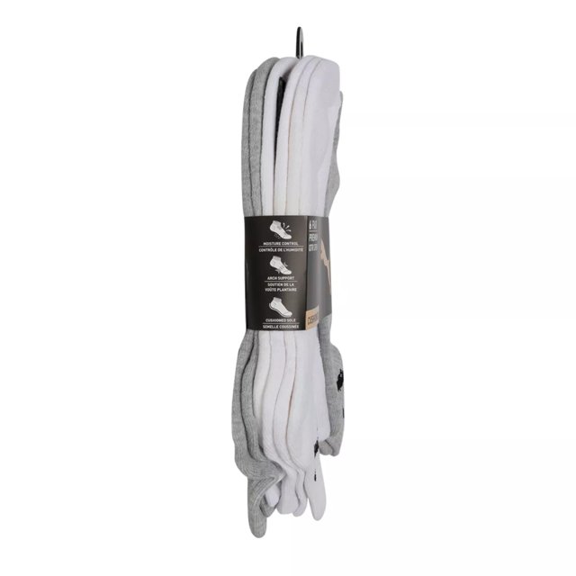 Men's 6-Pack Premium Quarter Crew Socks