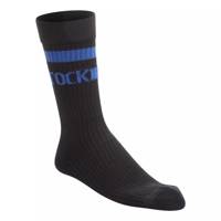 Cotton Tennis Crew Socks Black view