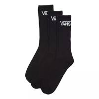 Men's 3 Pack Classic Crew Socks Black view
