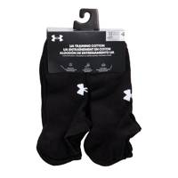 Men's Training 6PK No Show Socks BLACK view