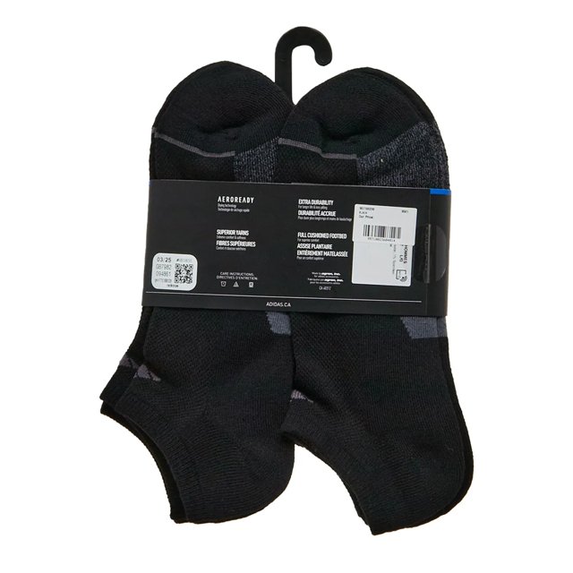 Mens' 6 Pack No Show Socks
