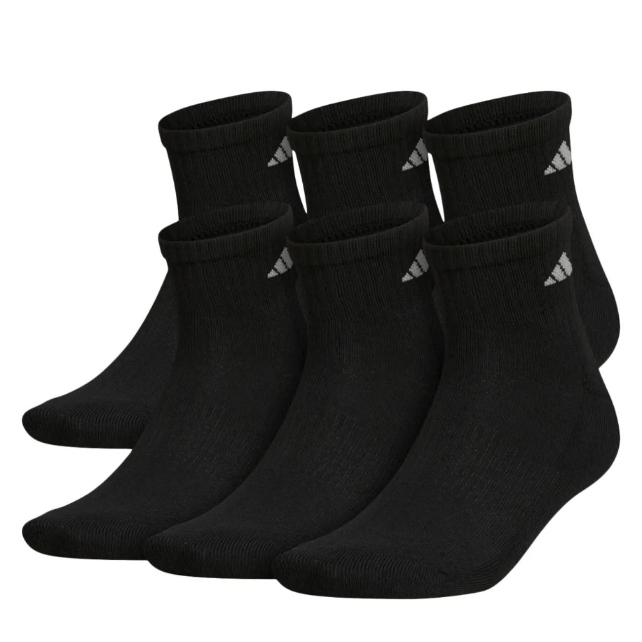 adidas Men's 6-Pack Cushioned Crew Socks