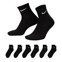 Men's 6-Pack Everyday Cushion No Show Socks Black view