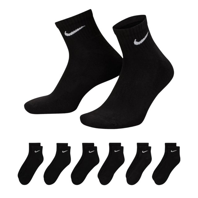 Men's 6-Pack Everyday Cushion No Show Socks