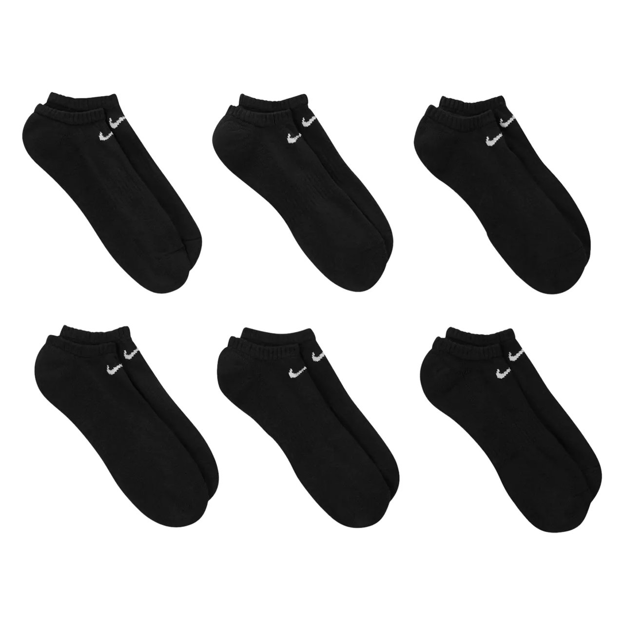 Men's 6-Pack Everyday Cushion No Show Socks