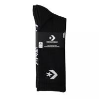 Men's 3-Pack Crew Socks Black view