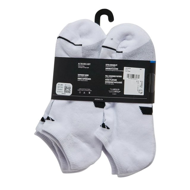 Mens' 6 Pack No Show Socks