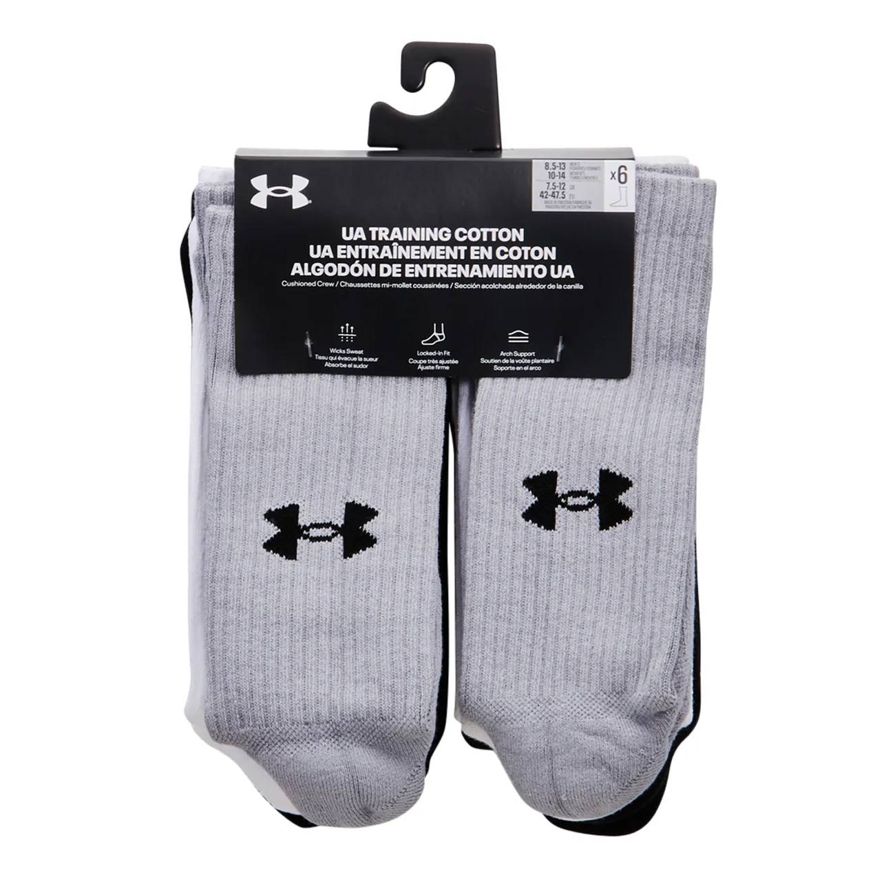 Under Armour Men's Training Cotton 6pk