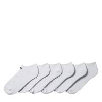 Men's 6 Pack Cush No Show Socks WHITE view