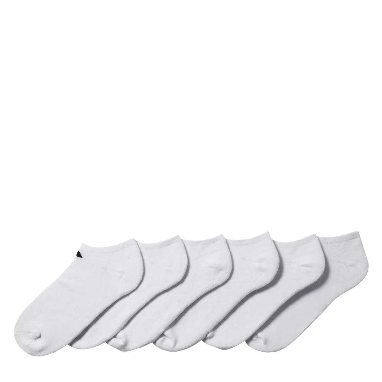 adidas Men's 6 Pack Cush No Show Socks