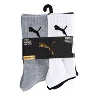 Men's 6-Pack Crew Socks GREY/MULTI view