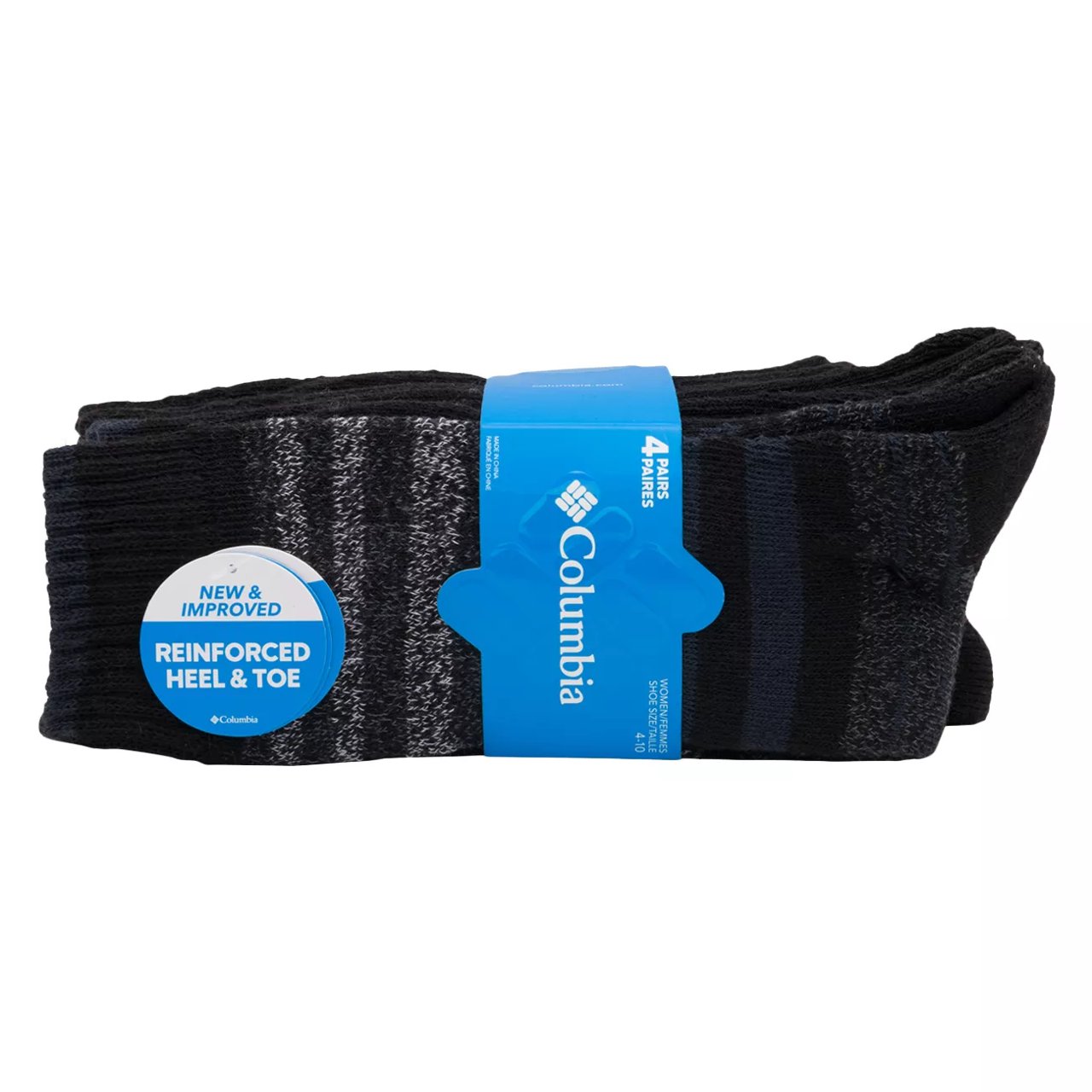 Women's 4-Pack Crew Socks