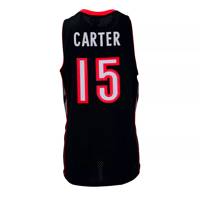 Men's Toronto Raptors NBA Vince Carter Classics Swingman Throwback Jersey Purple view